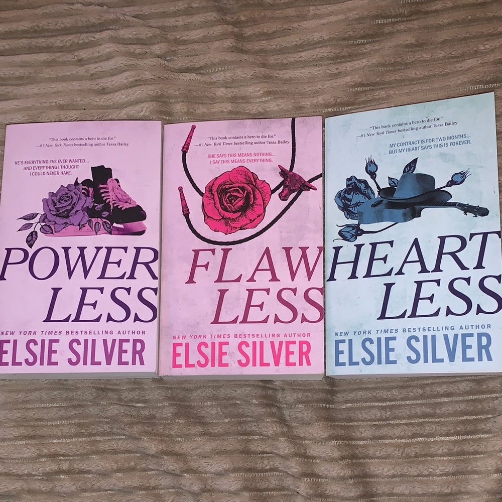 Elsie Silver Book Set - Powerless, Flawless, Heartless